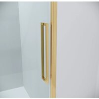 Душевой уголок Grossman Cosmo 120x80x195 120.K33.02.1280.32.00 (золото сатин/прозрачное стекло) - Превью изображения №2 — Интернет-магазин samo.by