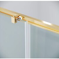 Душевой уголок Grossman Cosmo 120x80x195 120.K33.02.1280.32.00 (золото сатин/прозрачное стекло) - Превью изображения №3 — Интернет-магазин samo.by