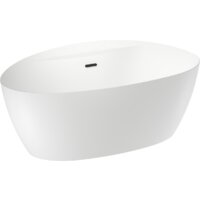 Ванна Wellsee L’aster 175x85 236301003 (отдельностоящая ванна белый глянец, экран, ножки, сифон-автомат матовый черный) - Превью изображения №2 — Интернет-магазин samo.by