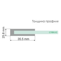 Душевой уголок Wasserkraft Weser 78F22 - Превью изображения №3 — Интернет-магазин samo.by