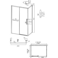Душевой уголок Grossman Style 120x70x195 120.K33.05.1270.21.10 (черный матовый/тонированное стекло) - Превью изображения №11 — Интернет-магазин samo.by