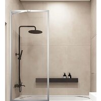 Veconi 80x150 PL85-80-01-C7 (стекло прозрачное/хром)