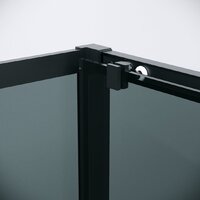 Душевой уголок Grossman Cosmo 130x80x195 120.K33.02.1380.21.10 (черный матовый/тонированное стекло) - Превью изображения №2 — Интернет-магазин samo.by
