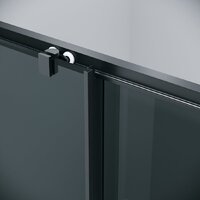 Душевой уголок Grossman Cosmo 130x80x195 120.K33.02.1380.21.10 (черный матовый/тонированное стекло) - Превью изображения №3 — Интернет-магазин samo.by
