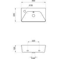 Умывальник Lavinia Boho Bathroom Sink Slim 33311057 - Превью изображения №6 — Интернет-магазин samo.by