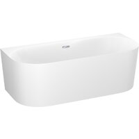 Ванна Wellsee Collaro 180x80 28910201R (пристенная ванна белый глянец, экран, ножки, сифон-автомат хром) - Превью изображения №2 — Интернет-магазин samo.by