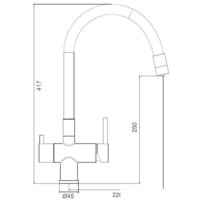 Смеситель Gappo G4398-36 - Превью изображения №10 — Интернет-магазин samo.by