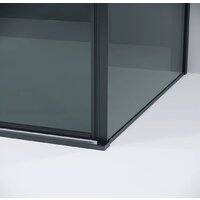 Душевой уголок Grossman Galaxy 110x80x195 120.K33.01.1180.21.10 (черный матовый/тонированное стекло) - Превью изображения №5 — Интернет-магазин samo.by