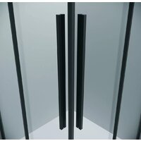 Душевой уголок Grossman Galaxy 90x90x195 300.K33.01.9090.21.00 (черный матовый/прозрачное стекло) - Превью изображения №3 — Интернет-магазин samo.by