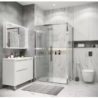 Душевой уголок Grossman Cosmo 120x80x195 120.K33.02.1280.10.02 (хром/шиншилла стекло) - Превью изображения №7 — Интернет-магазин samo.by