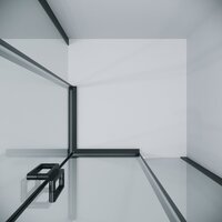 Душевой уголок Grossman Classic 90x90x195 300.K33.04.9090.21.00 (черный матовый/прозрачное стекло) - Превью изображения №6 — Интернет-магазин samo.by