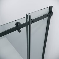 Душевой уголок Grossman Classic 90x90x195 300.K33.04.9090.21.00 (черный матовый/прозрачное стекло) - Превью изображения №5 — Интернет-магазин samo.by