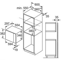 Микроволновая печь Bosch BFL524MB0 - Превью изображения №3 — Интернет-магазин samo.by