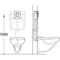 Панель смыва Grohe Skate Cosmopolitan 38732SH0 (альпин-белый) - Превью изображения №6 — Интернет-магазин samo.by