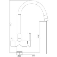 Смеситель Gappo G4398-30 - Превью изображения №11 — Интернет-магазин samo.by