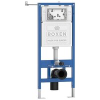 Унитаз подвесной Roxen Antares Tornado в комплекте с инсталляцией StounFix Dual Fresh 6 в 1 968303 (кнопка: белый глянцевый) - Превью изображения №2 — Интернет-магазин samo.by