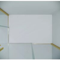 Душевой уголок Grossman Galaxy 90x80x195 300.K33.01.9080.32.00 (золото сатин/прозрачное стекло) - Превью изображения №6 — Интернет-магазин samo.by