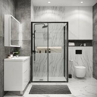 Душевой уголок Grossman Cosmo 140x100x195 120.K33.02.1410.42.00 (графит сатин/стекло прозрачное) - Превью изображения №8 — Интернет-магазин samo.by