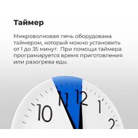 Микроволновая печь MAUNFELD MBMO.20.1PGW - Превью изображения №21 — Интернет-магазин samo.by