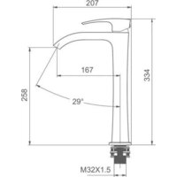 Смеситель Gappo G1007-86 - Превью изображения №2 — Интернет-магазин samo.by