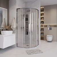 Душевой уголок Grossman Cosmo 80x80x195 301.K33.02.8080.10.00 - Превью изображения №7 — Интернет-магазин samo.by