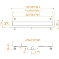 Трап/канал RGW Drain Leo-11 60211180-01 - Превью изображения №9 — Интернет-магазин samo.by