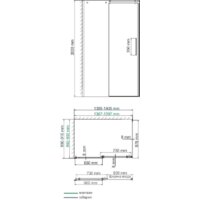 Душевой уголок Wasserkraft Alme 15R36 - Превью изображения №4 — Интернет-магазин samo.by