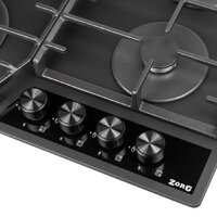 Варочная панель ZorG HAG63 FDW black matte - Превью изображения №3 — Интернет-магазин samo.by