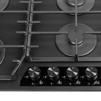 Варочная панель ZorG HAG63 FDW black matte - Превью изображения №4 — Интернет-магазин samo.by
