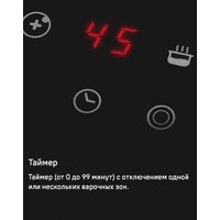 Варочная панель MAUNFELD CVCE453BDBK - Превью изображения №14 — Интернет-магазин samo.by