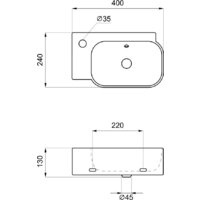 Умывальник Lavinia Boho Bathroom Sink Slim 33311054 - Превью изображения №6 — Интернет-магазин samo.by