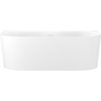 Wellsee Collaro 170x80 28910102R (пристенная ванна белый глянец, экран, ножки, сифон-автомат глянцевый белый)