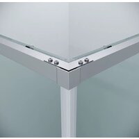 Душевой уголок Grossman Galaxy 90x80x195 300.K33.01.9080.10.00 (хром/прозрачное стекло) - Превью изображения №4 — Интернет-магазин samo.by