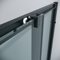 Душевой уголок Grossman Cosmo 90x90x195 300.K33.02.9090.21.00 (черный матовый/прозрачное стекло) - Превью изображения №6 — Интернет-магазин samo.by