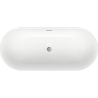 Ванна Wellsee Chic Riviera 170x76 236802001 (отдельностоящая ванна белый глянец, экран, ножки, сифон-автомат хром) - Превью изображения №4 — Интернет-магазин samo.by