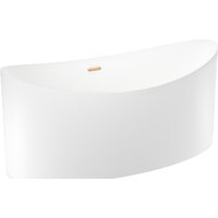 Ванна Wellsee Cerulean 174x80 231001004 (отдельностоящая ванна белый глянец, экран, ножки, сифон-автомат золото) - Превью изображения №2 — Интернет-магазин samo.by