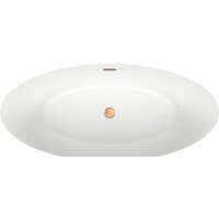 Ванна Wellsee Cerulean 174x80 231001004 (отдельностоящая ванна белый глянец, экран, ножки, сифон-автомат золото) - Превью изображения №4 — Интернет-магазин samo.by
