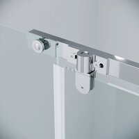 Душевая стенка Grossman Pragma 80x195 200.K33.03.80.10.00 (хром/стекло прозрачное) - Превью изображения №9 — Интернет-магазин samo.by