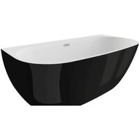 Polimat Risa 160x80 00478 (черный глянец)
