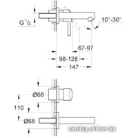 Смеситель Grohe Concetto 19575001 - Превью изображения №2 — Интернет-магазин samo.by