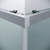 Душевой уголок Grossman Cosmo 90x90x195 300.K33.02.9090.32.00 (золото сатин/прозрачное стекло) - Превью изображения №10 — Интернет-магазин samo.by
