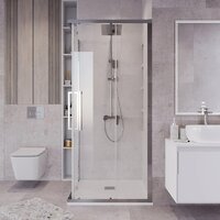 Душевой уголок Grossman Cosmo 90x90x195 300.K33.02.9090.32.00 (золото сатин/прозрачное стекло) - Превью изображения №6 — Интернет-магазин samo.by