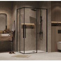 Душевой уголок Grossman Galaxy 90x70x195 300.K33.01.9070.42.00 (графит сатин/стекло прозрачное) - Превью изображения №7 — Интернет-магазин samo.by