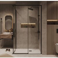 Душевой уголок Grossman Galaxy 90x70x195 300.K33.01.9070.42.00 (графит сатин/стекло прозрачное) - Превью изображения №9 — Интернет-магазин samo.by