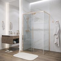 Душевой уголок Grossman Galaxy 110x80x195 120.K33.01.1180.32.00 (золото сатин/прозрачное стекло) - Превью изображения №6 — Интернет-магазин samo.by