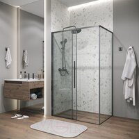 Душевой уголок Grossman Galaxy 100х100х195 120.K33.01.1010.42.00 (графит сатин/прозрачное стекло) - Превью изображения №8 — Интернет-магазин samo.by