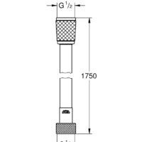 Душевой шланг Grohe Rotaflex 28410001 (хром) - Превью изображения №3 — Интернет-магазин samo.by