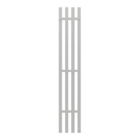 Полотенцесушитель TERMINUS Стойка Quatro Проф 1200 (белый) - Превью изображения №2 — Интернет-магазин samo.by