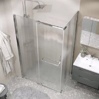 Душевой уголок Grossman Pragma 100x80x195 120.K33.03.1080.10.02 (хром/шиншилла стекло) - Превью изображения №10 — Интернет-магазин samo.by