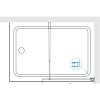 Стеклянная шторка для ванны RGW SC-051-B 351105109-14 - Превью изображения №4 — Интернет-магазин samo.by